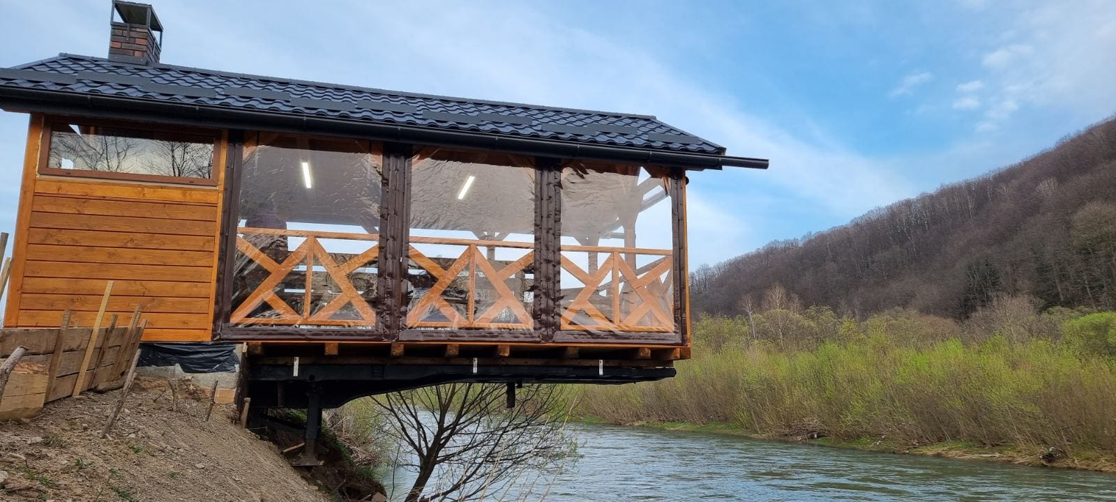 М'які вікна для веранди